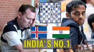 India's No.1 | Erigaisi vs Stefansson | Chess Olympiad Budapest 2024