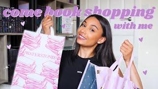 come book shopping with me! ️ *cosy bookstore vlog*