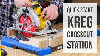 How to Use a Kreg Crosscut Station