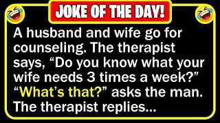  BEST JOKE OF THE DAY! - The wife goes into a tirade listing every problem... | Funny  Jokes