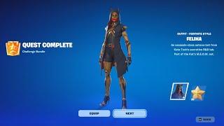 how to get Felina skin for free in fortnite