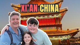 XI'AN CHINA is NOT what we expected - Bell Tower, Drum Tower, Wild Goose Pagoda and City Wall