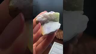 明清时期腾冲老料，春带彩饱满的料/可以设计为挂件，珠子/ #翡翠