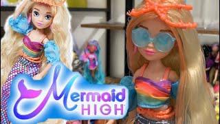 Mermaid High FINLY doll review and unboxing!