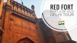 Walking tour of Red Fort New Delhi || UNESCO World Heritage Site || New Delhi top attraction ||