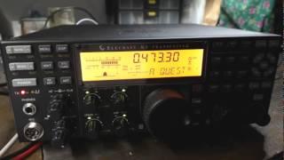 K3 with KSYN3A+PA100W NMF Technology on 630 meter band