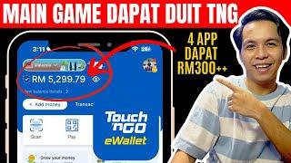 4 APP GAME DAPAT DUIT SEHINGGA RM300++ KE TOUCH N GO