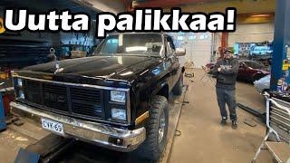 GMC ”Jimmysteriin” uudet puskurit ja heti joku törmäsi autoon!  | B1-Garage | Episode 68