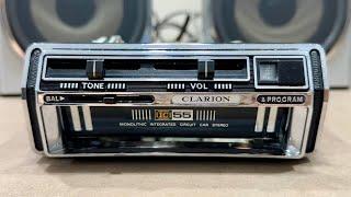 1970s Car Stereo Restoration: Ultimate Guide Clarion 8 Track Cassette Player Maintenance Repair