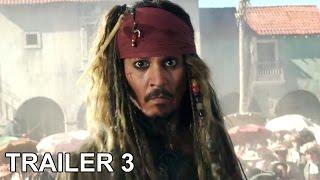 Piratas del Caribe 5: La Venganza de Salazar - Trailer 3 Subtitulado Español Latino 2017