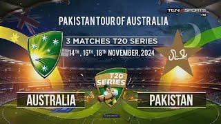 Ten Sports Live - Pakistan Tour Of Australia 2024 | ODI And T20I Series| 4th Nov Live on Ten Sports