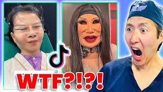 Plastic Surgeon Reacts to SKIBIDI Plastic Surgery TikToks!