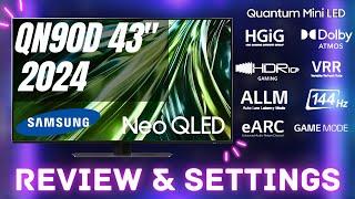 Samsung QN90D NEO QLED 43″ TV Review - Mini LED Brilliance!