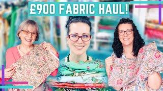 Festival Of Quilts 2024 (Combined) £900 Fabric Haul!! We Bought ALL The Things! Silk, Lawn, Buttons!