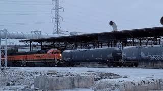 Kaiser Mead BNSF rail car pickup / dropoff