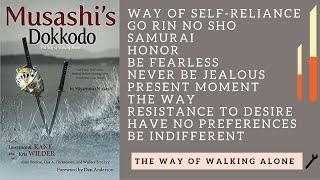 Miyamoto Musashi - Musashi's Dokkodo - The Way of Walking Alone  - Book Review - MGTOW - 21 Precepts