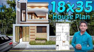 18 X 35 घर का नक्शा !  duplex house plans ! house plans ! 2020 Whatapp No.+917014381214