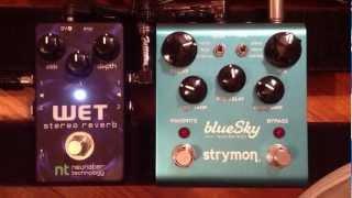 Stereo Wet Reverb vs Blue Sky Reverberator reverb