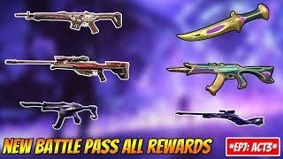 The NEW Battle Pass in VALORANT! (Episode 7 Act 3) - All Rewards Explained!