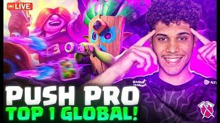 PUSH COM A NOVA CARTA + NOVA EVOLUÇÃO NO CLASH ROYALE