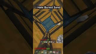 buried sand bro #minecraft #minecraftrealistic #minecraftmeme #memes
