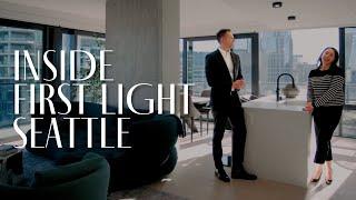 Tour a Stunning Two-Bedroom Corner Home at First Light Seattle | Luxury Condo Living