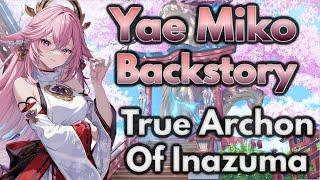 Yae Miko Backstory & Lore Explained! Why Lady Kitsune Is The True Archon Of Inazuma