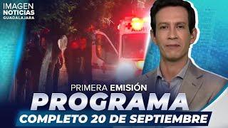 Noticias con Ricardo Camarena | Programa completo 20 de septiembre de 2024