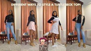 4 Ways to Style a Turtleneck Top | FASHION SRI LANKA (Vertical Video)