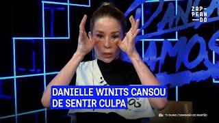 Danielle Winitz fala abertamente sobre as dificuldades de ser mãe solo