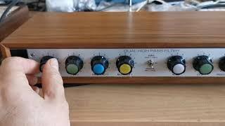 E.M.S Synthi 100 Dual High Pass Filter: Test 2: Vocals