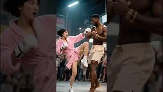 It Turns Out This Woman Is a Martial Arts Expert #boxing #shorts #ai