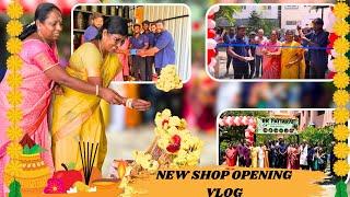 புது கடை OPENING VLOG|NEW SHOP OPEN பண்ணிட்டோம்️ |@Ammasamayalrecipes