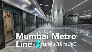 4KHDR Mumbai Metro 3 (Phase 1; Aarey to BKC)