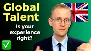 Global Talent Visa - do you have the right experience?