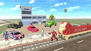 Franklin Found New Avenger Cars in Indian Bike Driving 3D