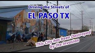 Driving the Streets of El Paso TX - In Late 2023