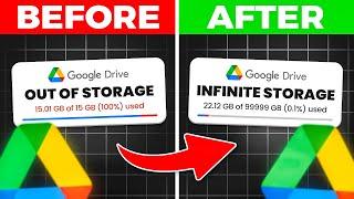 How To INCREASE Google Drive STORAGE For FREE | 2025 Legit Methods