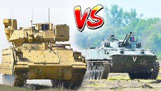 М2 BRADLEY vs  БМП-3  Поможет ли Украине американская помощь? Чьи боевые машины пехоты лучше ?