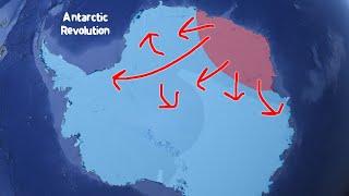 Antarctic Revolution Every day using google earth