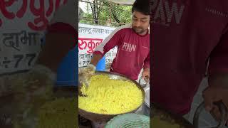 Breakfast Rush in Nagpur | Speedy Guy Serving Poha to Crowd | Indian Street Food