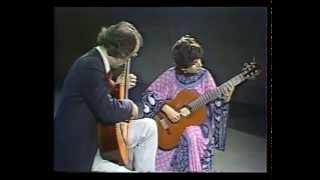 Rare Guitar Video (1974)Albeniz: Tango - Evangelos & Liza (Evangelos Assimakopoulos - Liza Zoe)