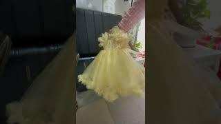 DIY baby princess gown cutting & stitching | Wedding/Birthday outfit | 1st Birthday Gown | Babyfrock