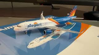 Panda models Allegiant A320 review