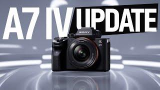 Sony A7 IV Just Got BETTER Than Ever With The New Firmware V 5.0 Update!