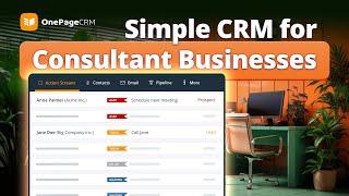 CRM for Consulting | Simple CRM for Consultant Businesses | 2025