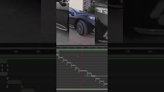 Black Electric EQS Maybach - Edit Timeline #aftereffects #automobile #caredit