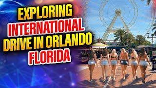 Exploring international drive in Orlando Florida 