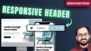 Free Responsive Header in Elementor (2025)