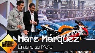 Marc Márquez enseña cómo es y cómo funciona su moto - El Hormiguero 3.0